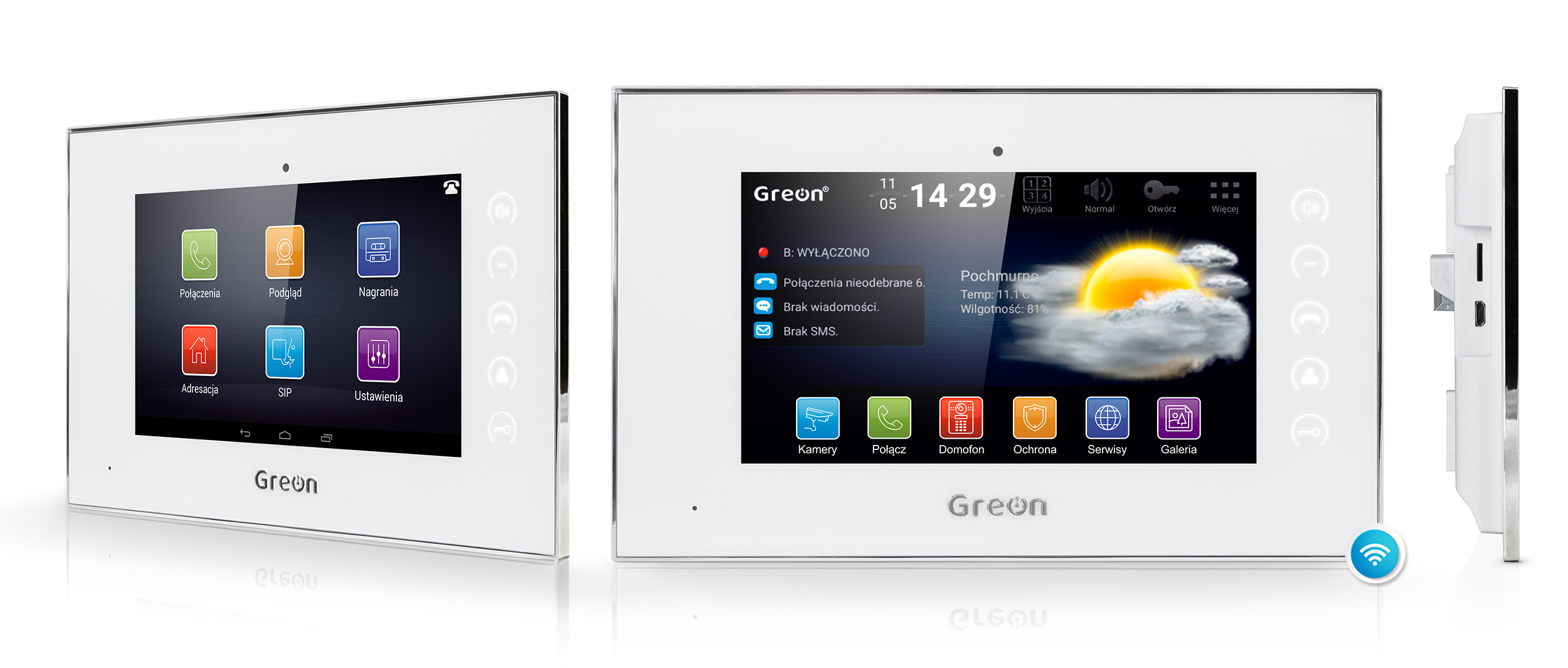 wideodomofon IP GR-IS1-WAW SIP / VoIP wideodomofon IP GR-IS1-WAW SIP / VoIP